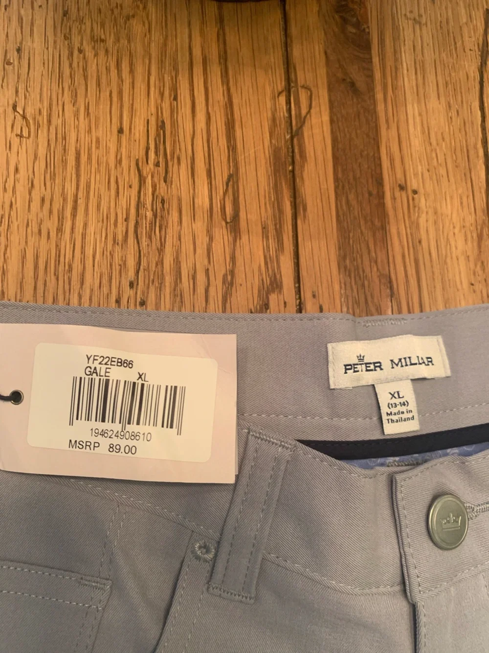 Peter Millar Youth Collection Boys’ Performance Twill Five-Pocket Pant YF22EB66